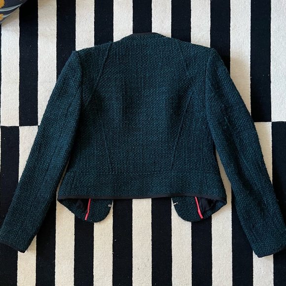 Ted Baker Langley Pebelle Boucle Jacket Size 0 - Picture 2 of 9